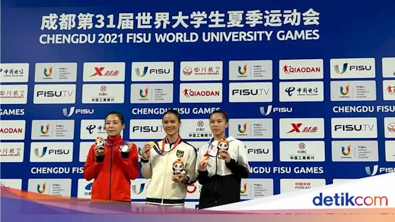 Rara Sabet Medali Emas di FISU World University Games