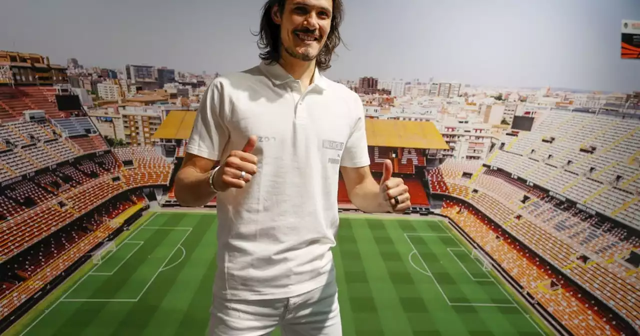 Atento Boca: comunicado oficial de Valencia por Edinson Cavani