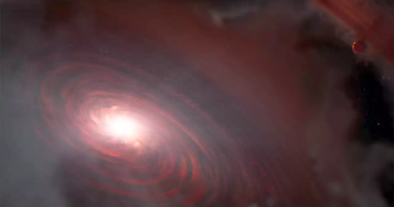 Webb spots water vapor in a planet-forming disk | Digital Trends