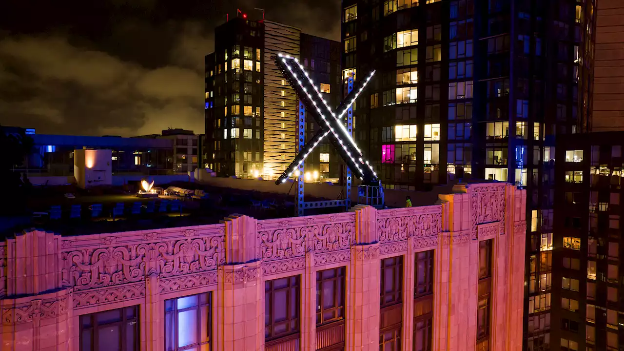 'X' Sign Installation On Twitter Building Sparks Investigation In San Francisco