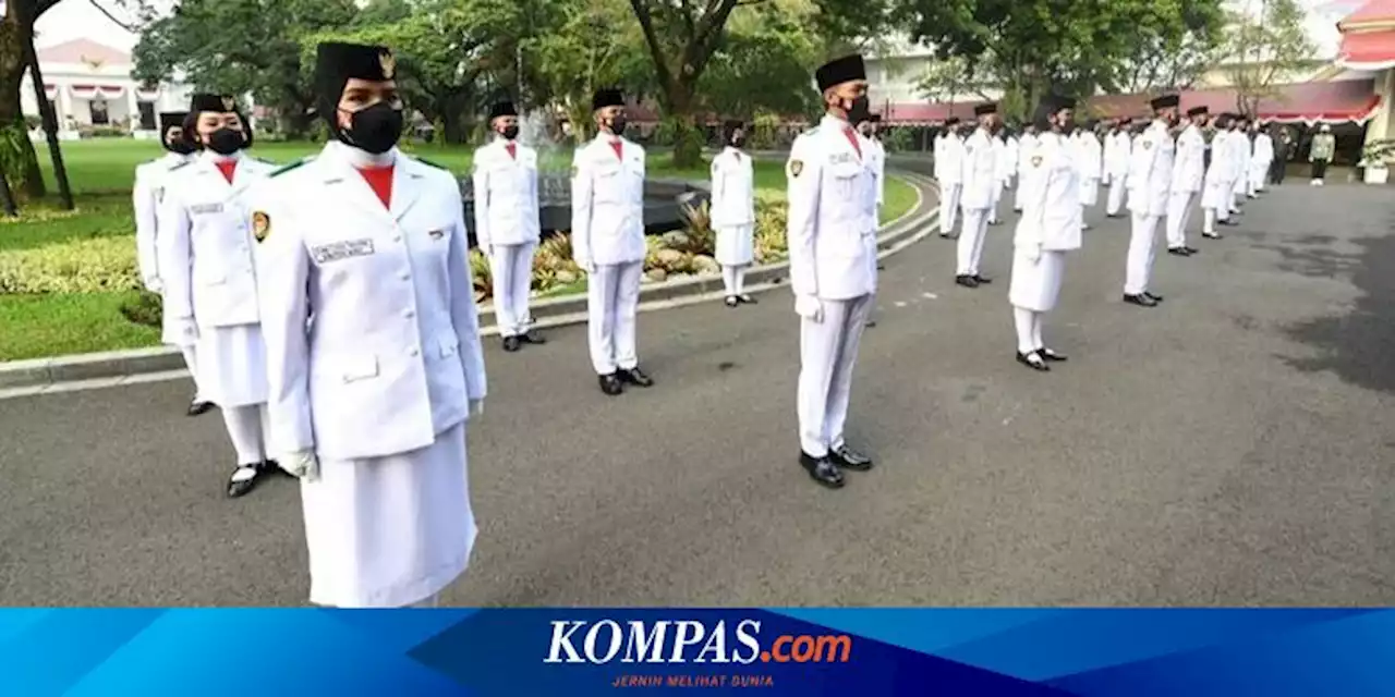 Formasi Paskibraka 17-8-45, Di Mana Posisi Pembawa Baki Bendera Pusaka?