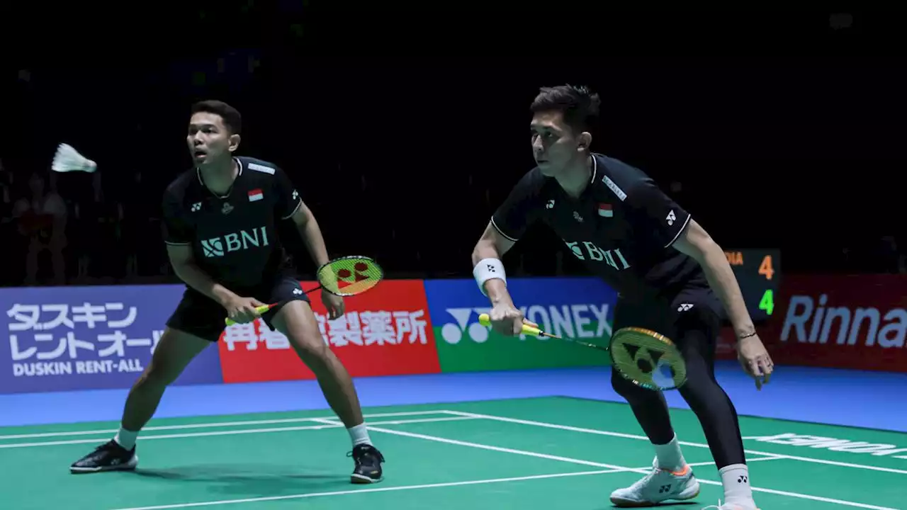 Hasil Japan Open 2023: Fajar/Rian Dihentikan Juara Olimpiade Tokyo