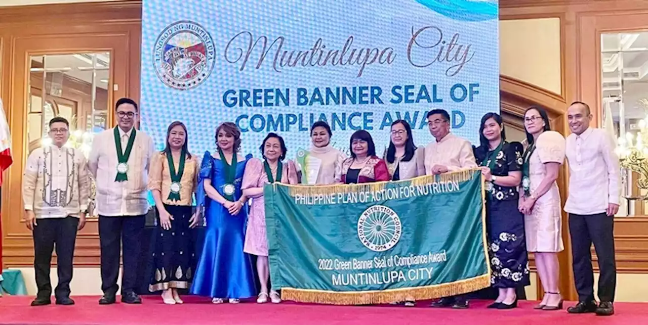 Muntinlupa LGU bags highest award for nutrition programs