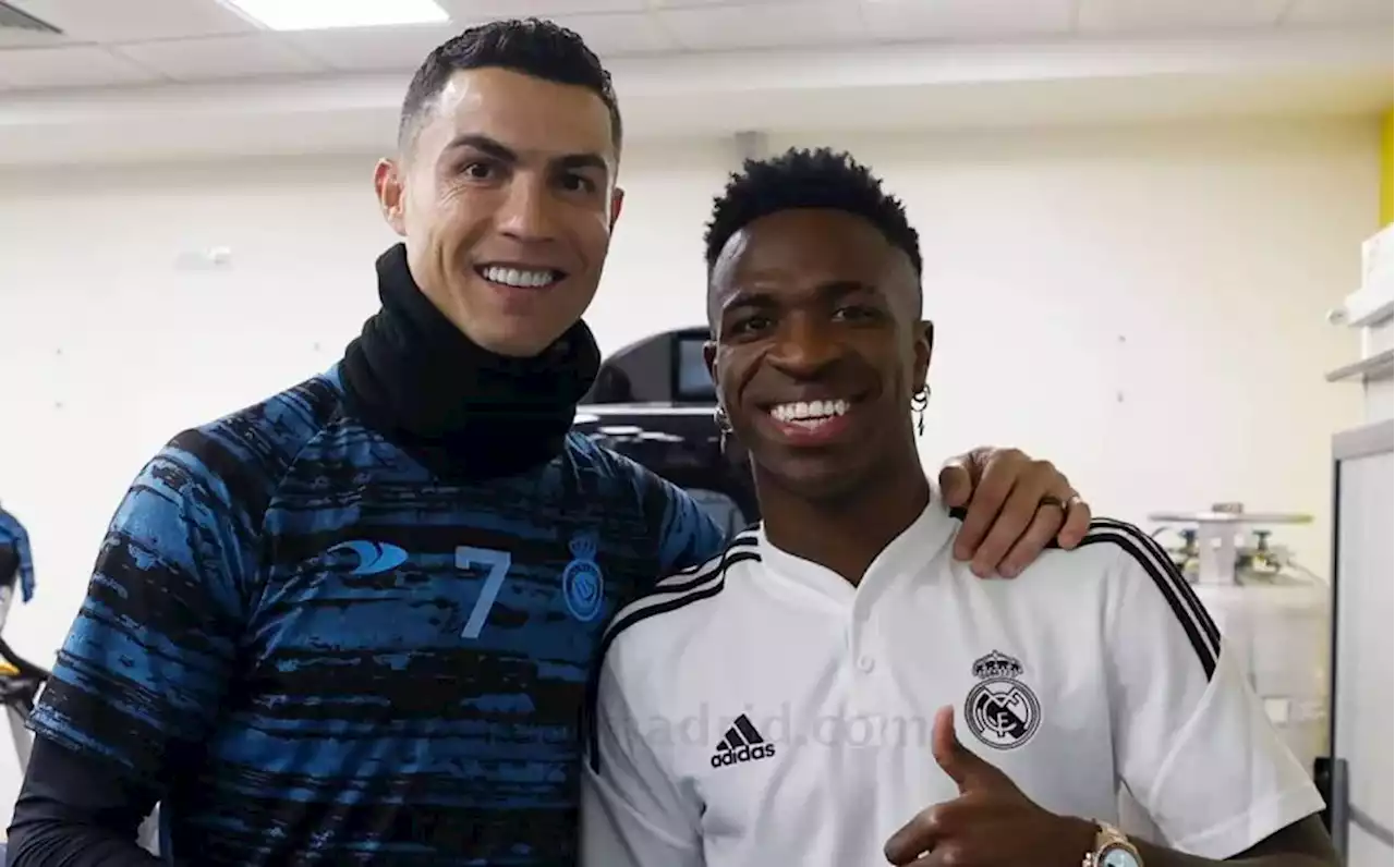 Vinicius Jr. reconoce que su inspiración en el Real Madrid es CR7