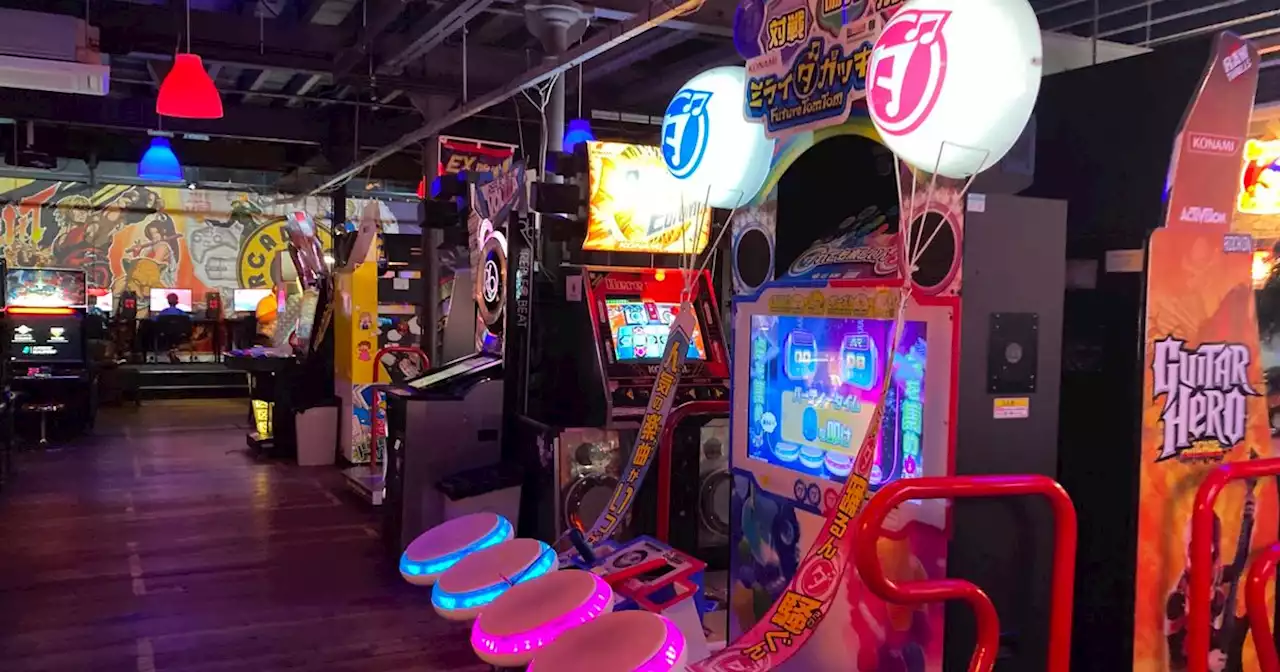 We went to Europe's largest video arcade and I had to drag the kids out