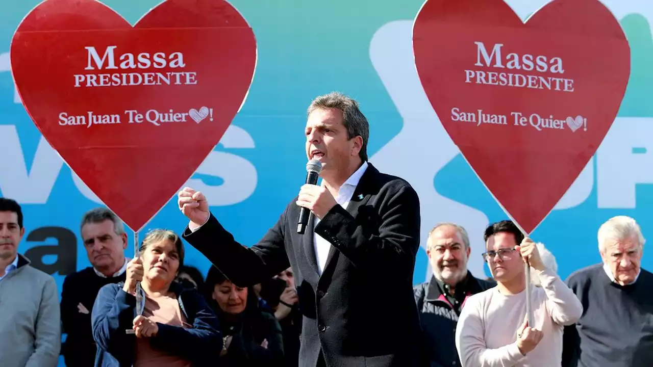 Sergio Massa en San Juan y en La Rioja: “Lo que está por venir es mucho mejor”