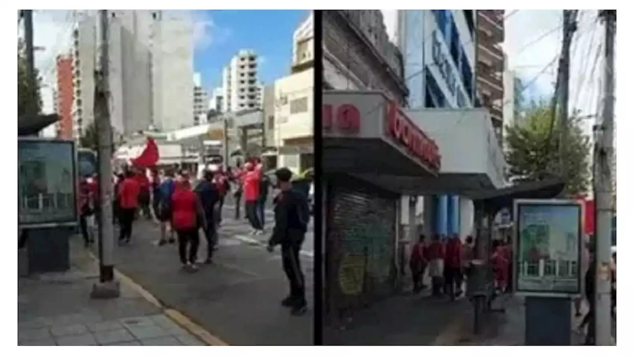 Video: barras de Independiente destrozaron la sede de Racing en Avellaneda