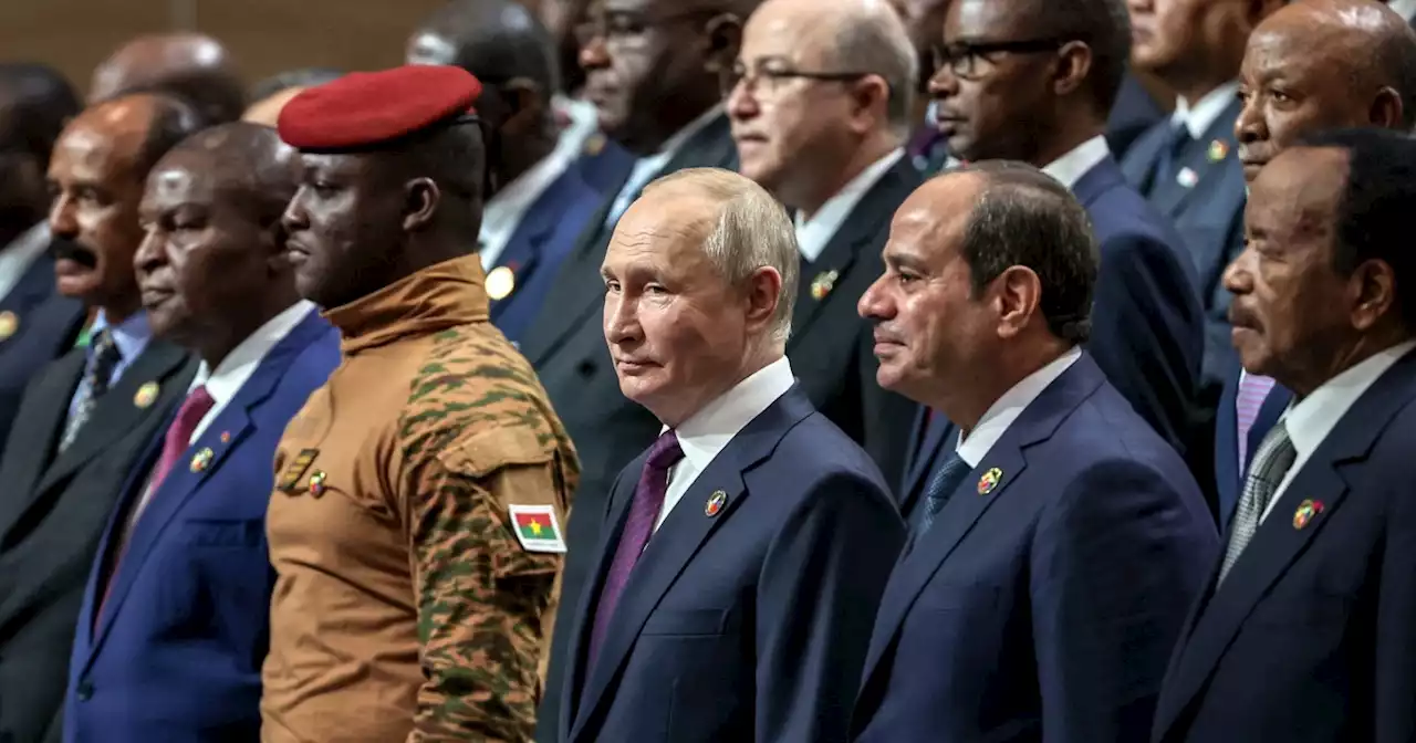 Putin searches for more friends at Africa summit but low turnout dampens bid for influence