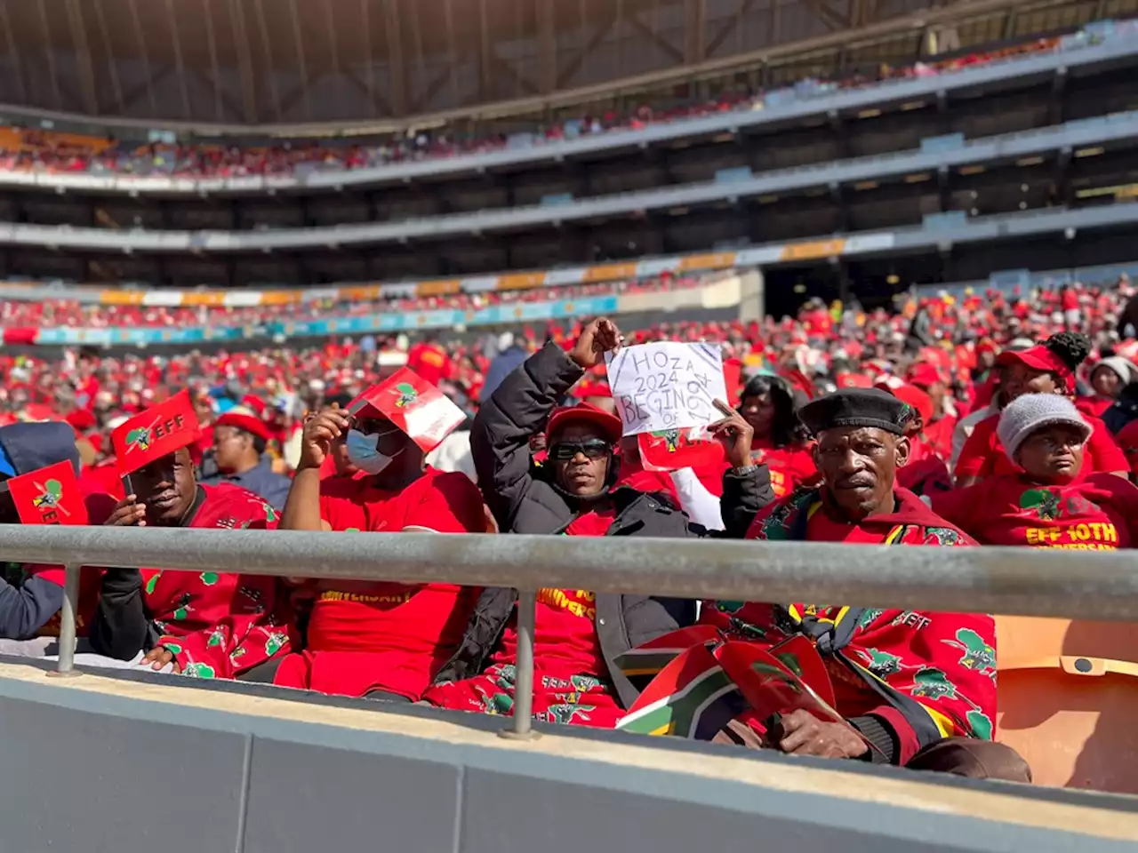 LIVE | EFF leader Julius Malema addresses thousands at EFF birthday rally | News24