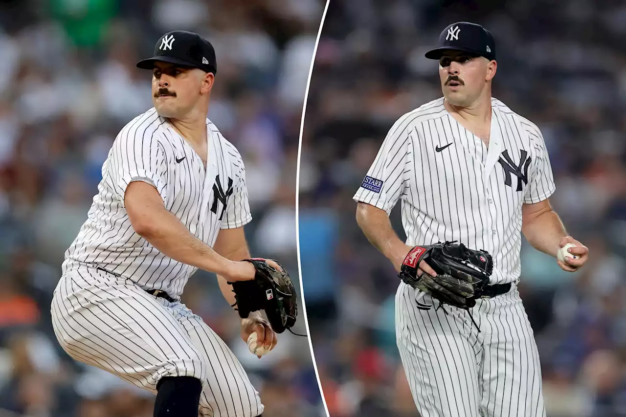 Carlos Rodon ‘had no idea’ about Yankees’ jersey patch controversy