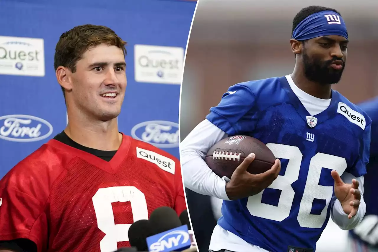 Darius Slayton’s bond with Daniel Jones could propel Giants offense