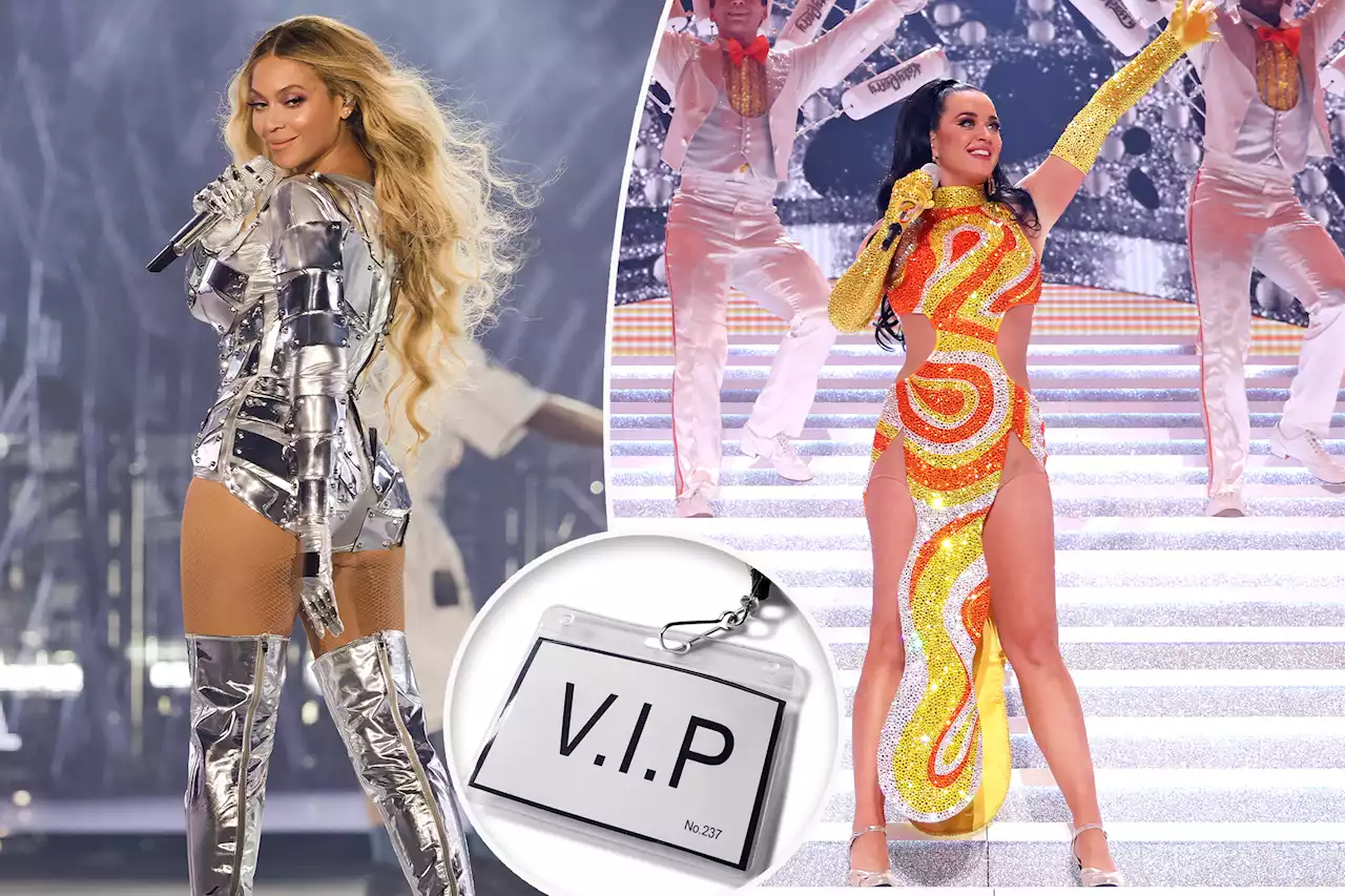 How Beyoncé and Katy Perry are leading a post-pandemic VIP tour package craze