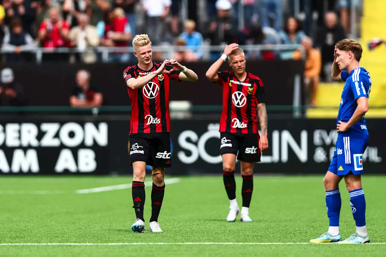 ÖFK vände till oavgjort trots tidig utvisning i derbyt