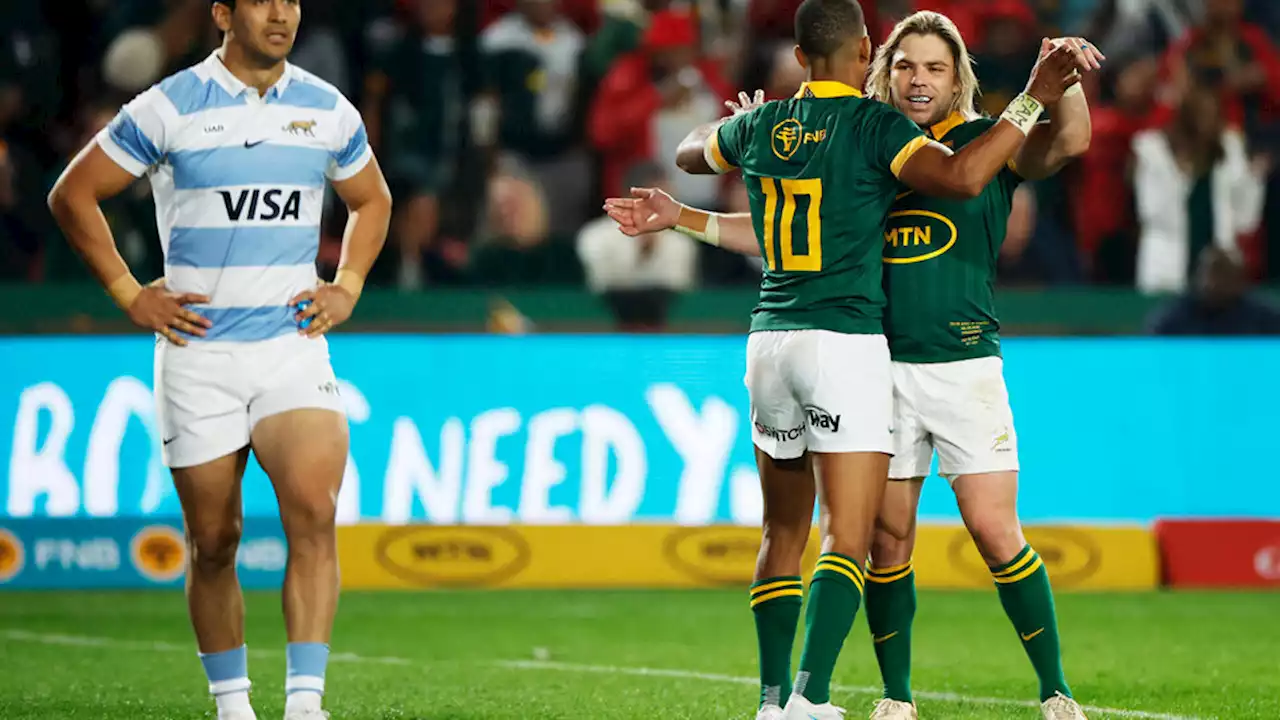 Los Pumas cayeron con Sudáfrica en el cierre del Rugby Championship | Perdieron 22-21 en Johannesburgo