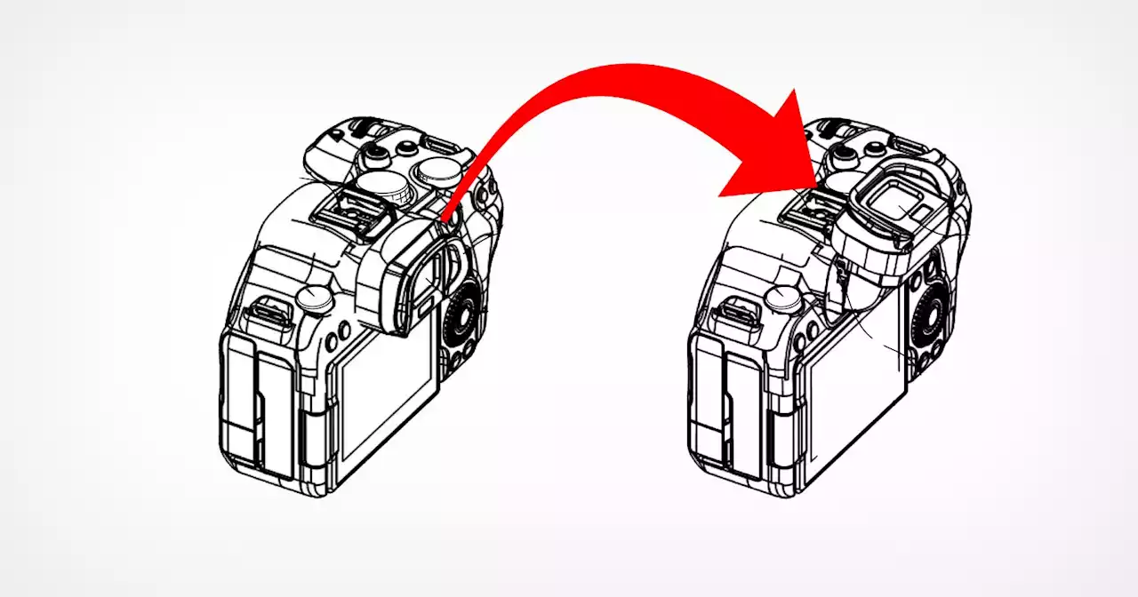 Canon Has Designed a Tilting Viewfinder for an EOS R Series Camera