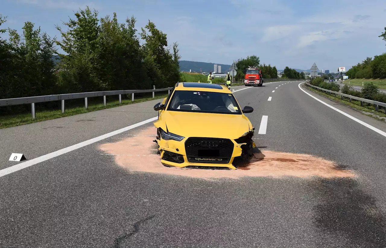 A15 / Wangen-Dübendorf ZH: Erheblicher Sachschaden nach Unfall – Zeugenaufruf