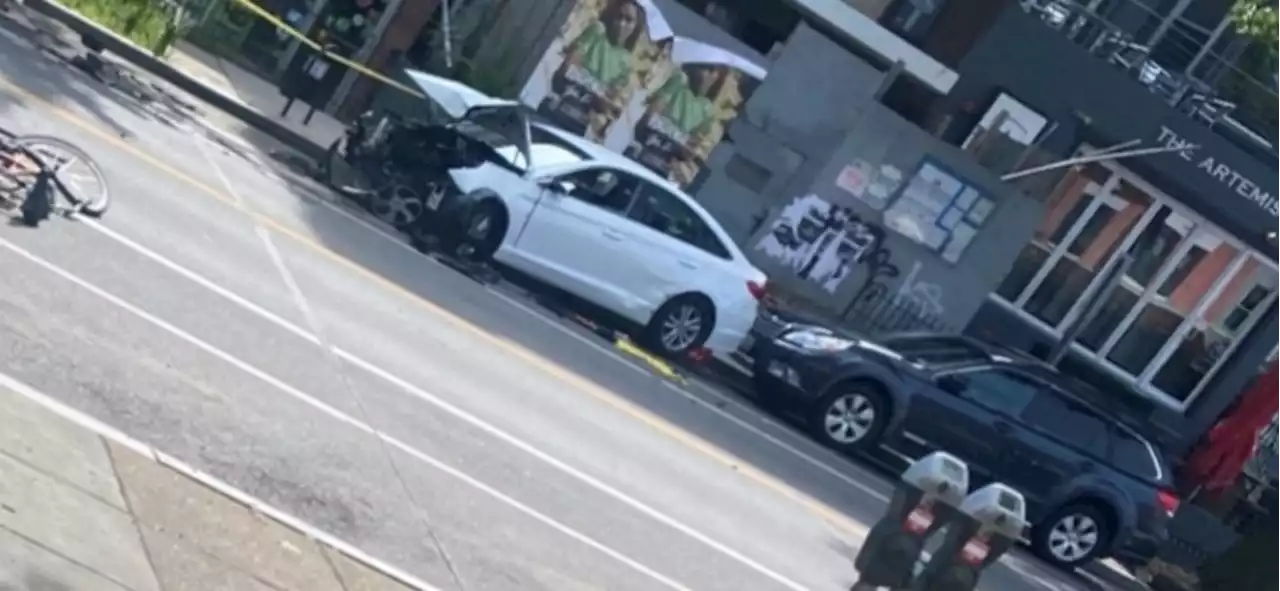 “Multi-car and bicycle crash in Columbia Heights” around 7am Saturday morning - PoPville