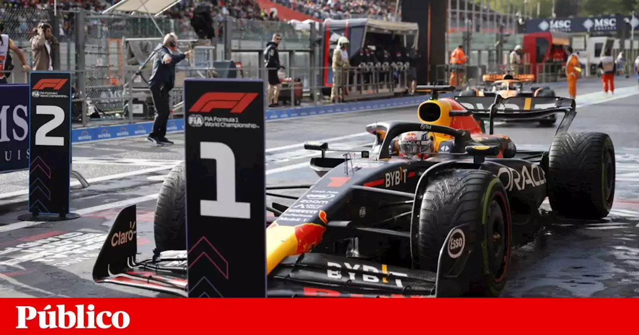 Max Verstappen venceu corrida sprint do GP da Bélgica