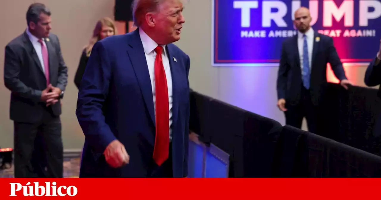 Trump ao ataque em encontro com rivais republicanos na corrida à presidência