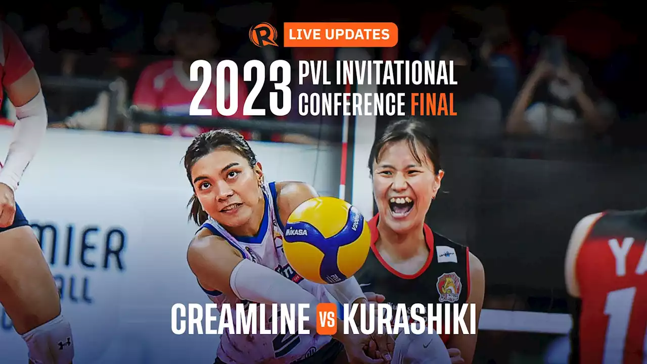 LIVE UPDATES: Creamline vs Kurashiki – PVL Invitational Conference Final