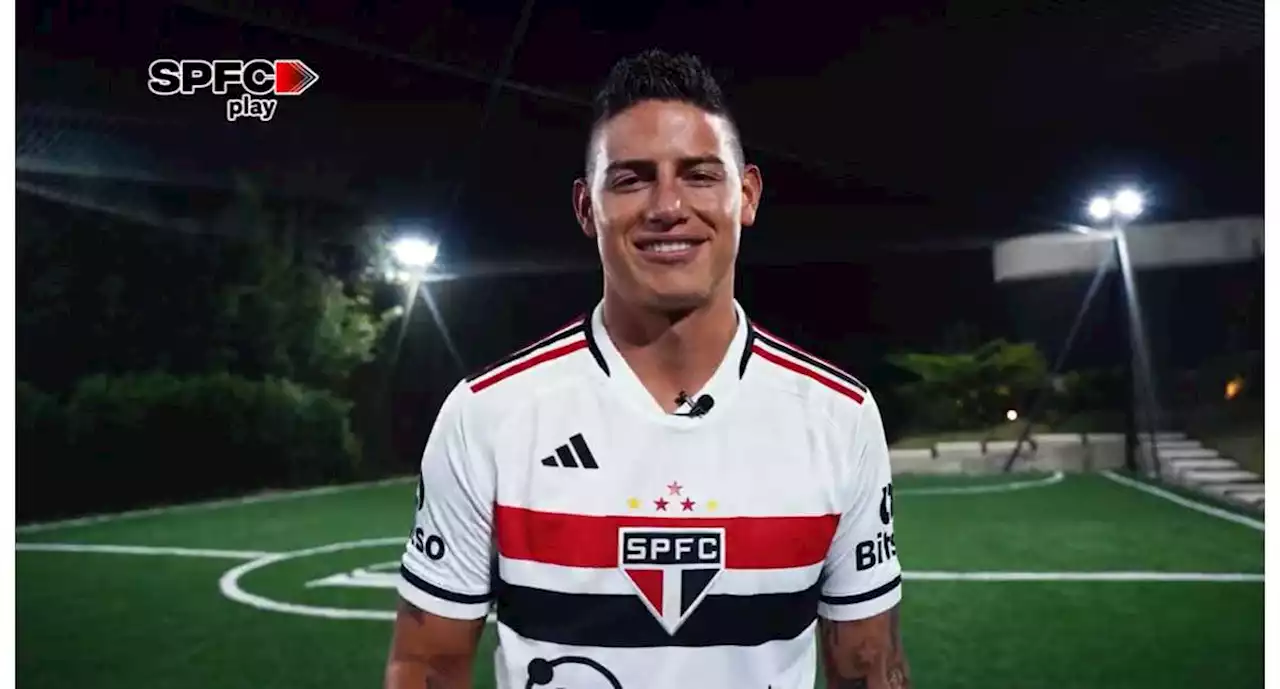 Ya es oficial: Sao Paulo anuncia a James Rodríguez con video recordando sus mejores momentos