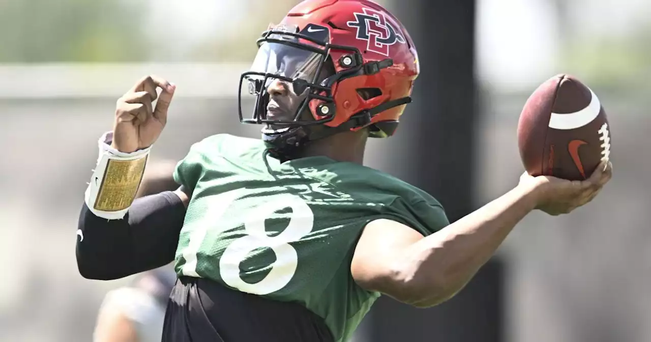 Aztecs quarterback Jalen Mayden eager to go deep as SDSU opens training camp