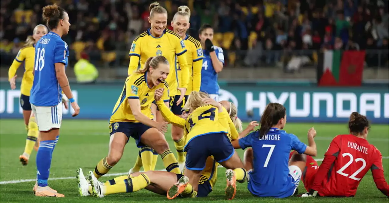 Mondiali femminili: la Svezia travolge l&#39;Italia, 5-0 a Wellington