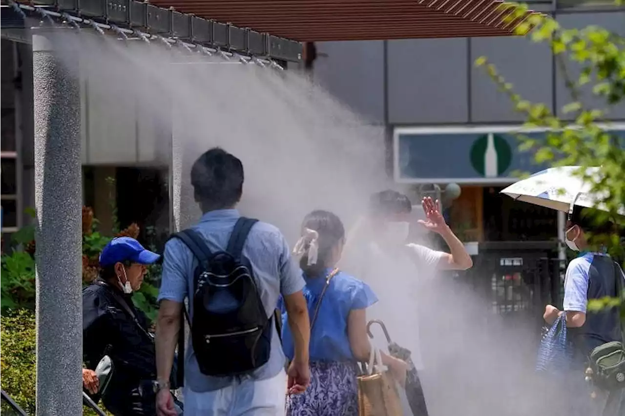 Summer fun in full swing even as Japan battles hottest July on record