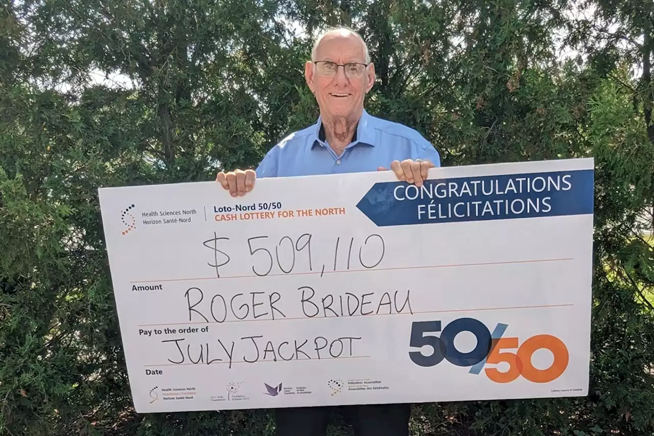 Long-time supporter of hospital draw wins half a million dollars