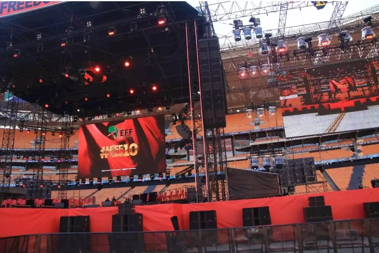 WATCH LIVE: '10th anniversary celebrations, not necessarily election campaign' - EFF | The Citizen