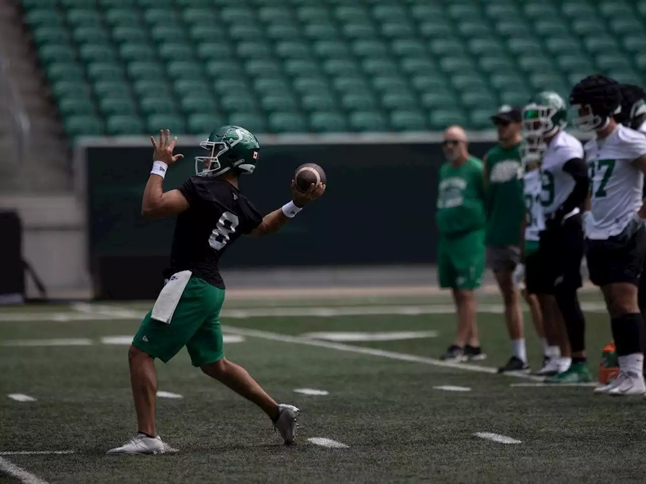 Taylor Shire: Cautious is not the right approach for Roughriders' QB Mason Fine