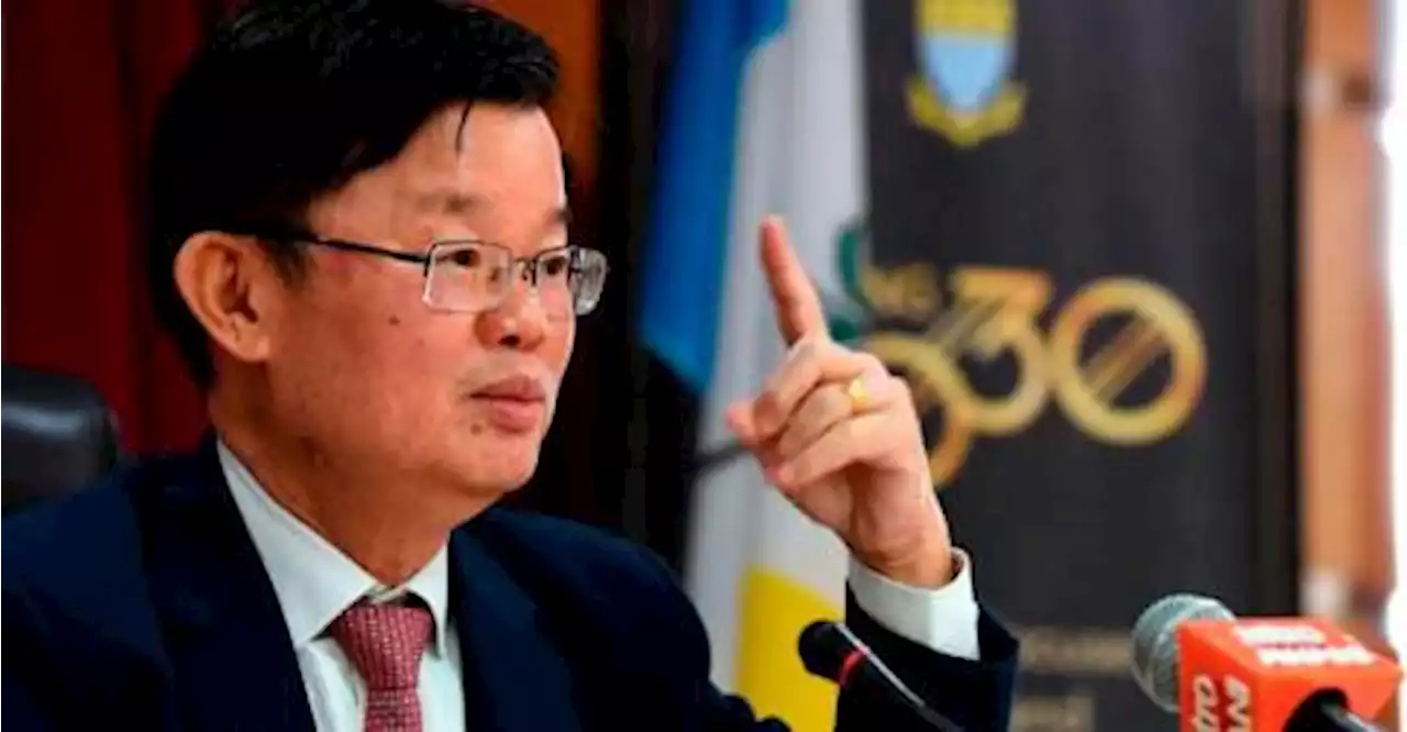 Chow: Unity Gov’t to launch Penang unity manifesto on Aug 1