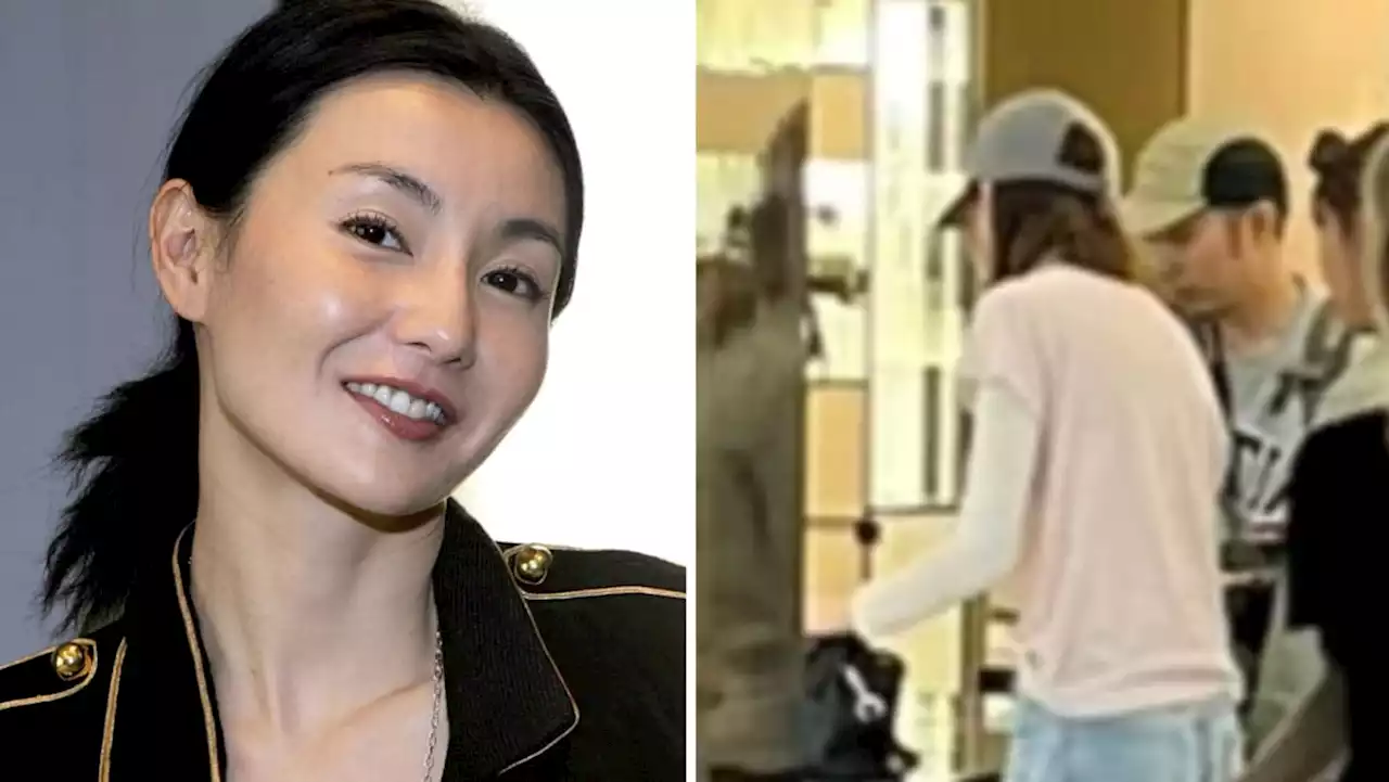 Elusive screen goddess Maggie Cheung, 58, seen shopping at Chanel in London