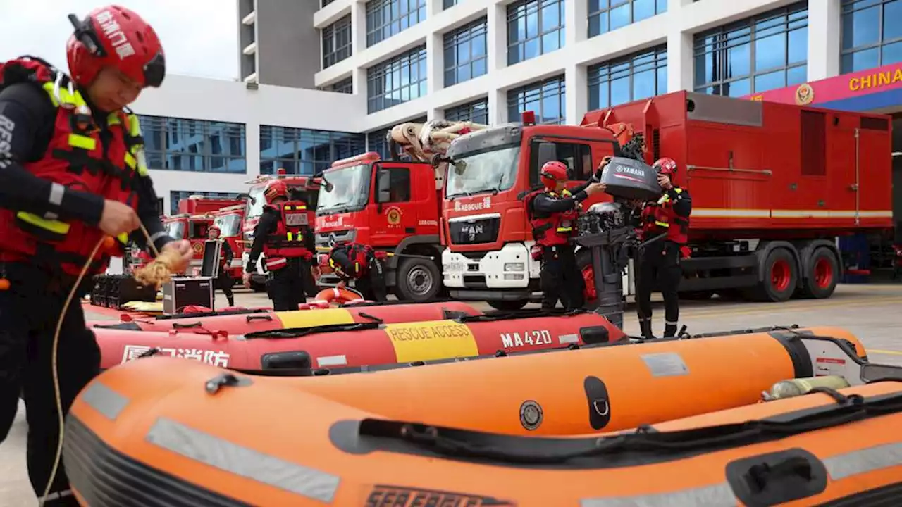 China issues red alert as Typhoon Doksuri brings torrential rain to Beijing