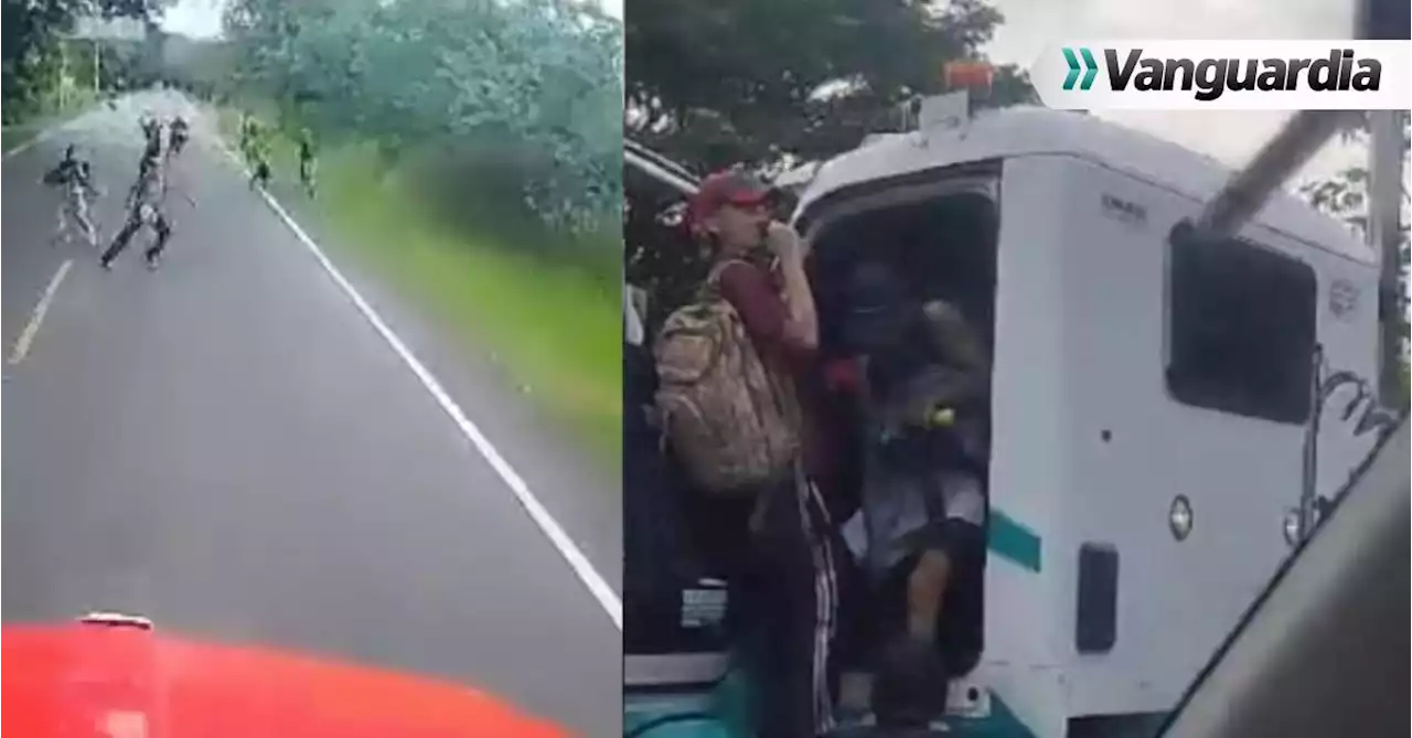 Videos | El drama de los transportadores de carga por ataques en carreteras a mano de violentos