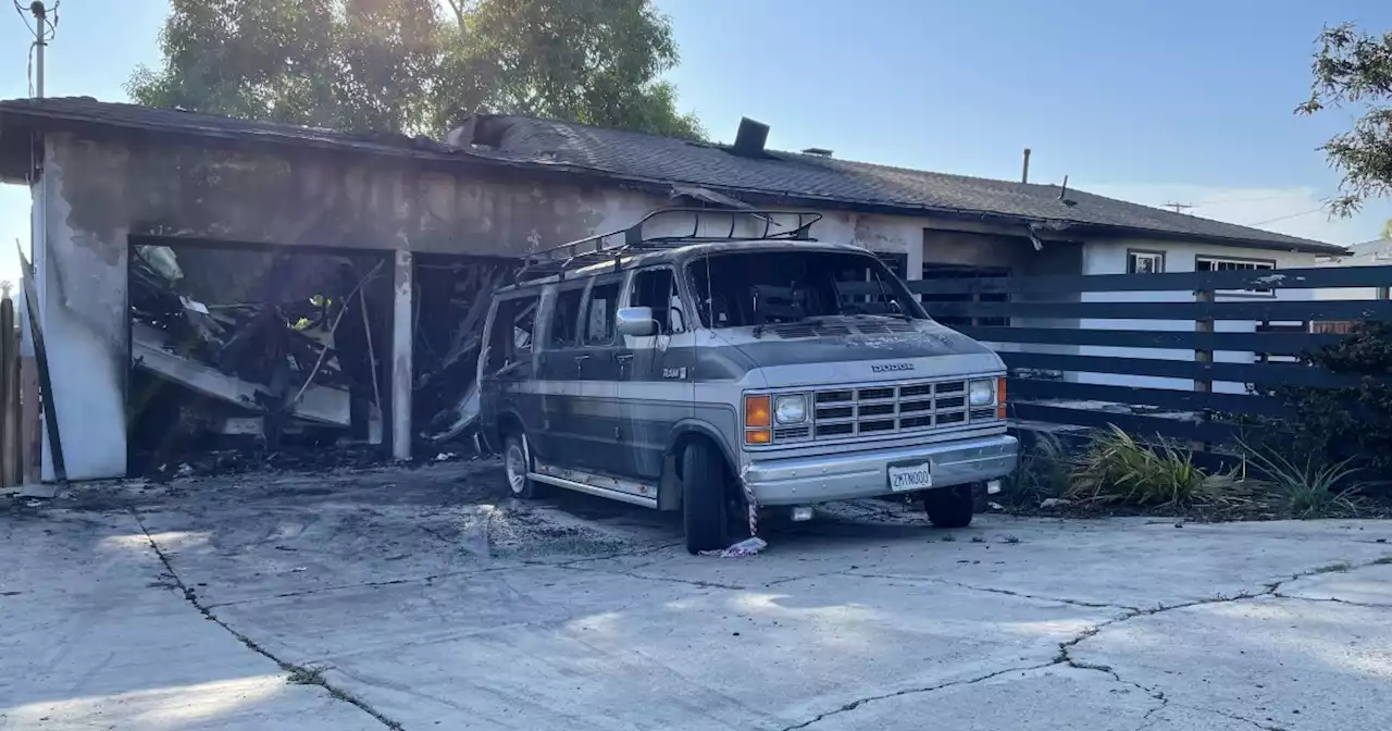 Woman arrested on arson and assault charges at scene of Lemon Grove house fire