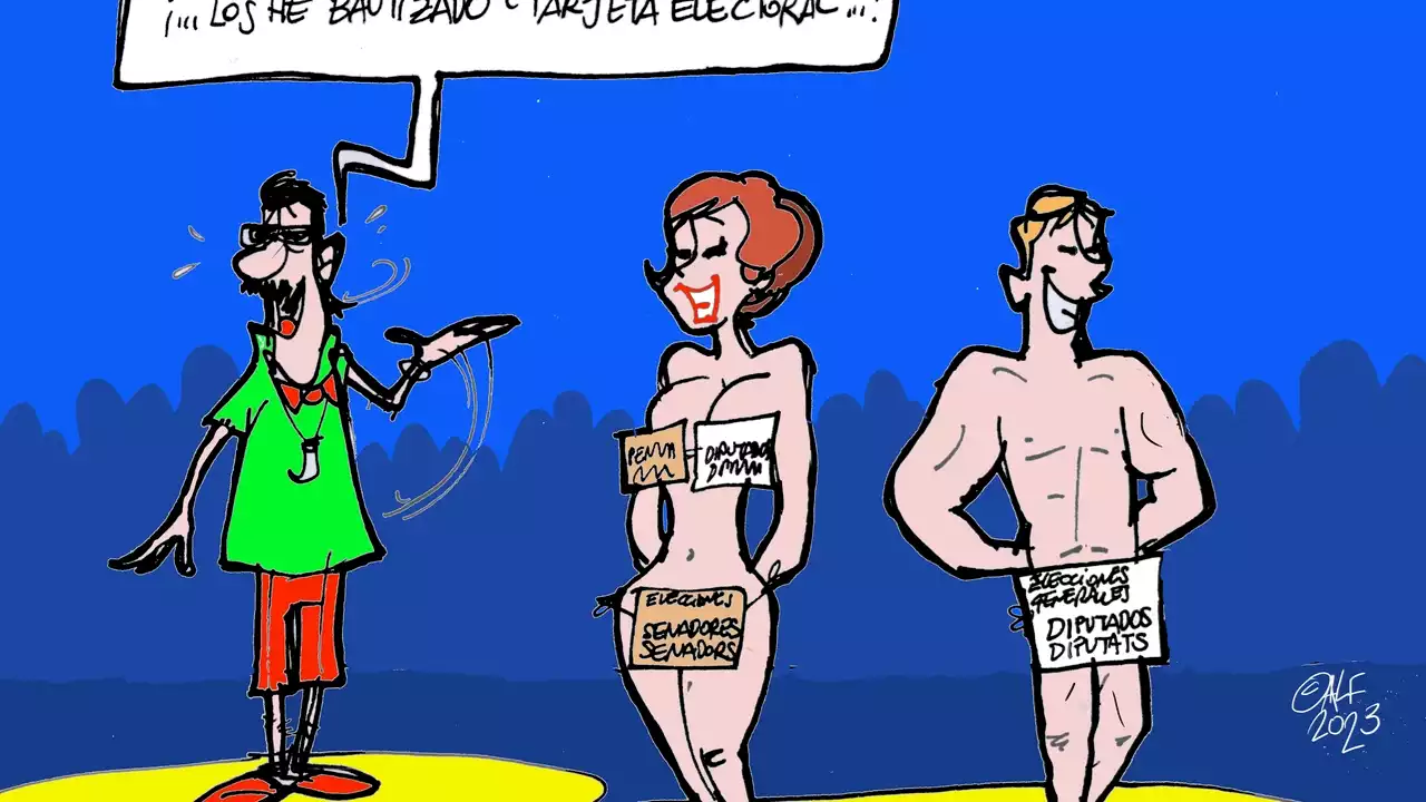 Las elecciones generales en pleno julio, en la viñeta gráfica de Alfredo Boto