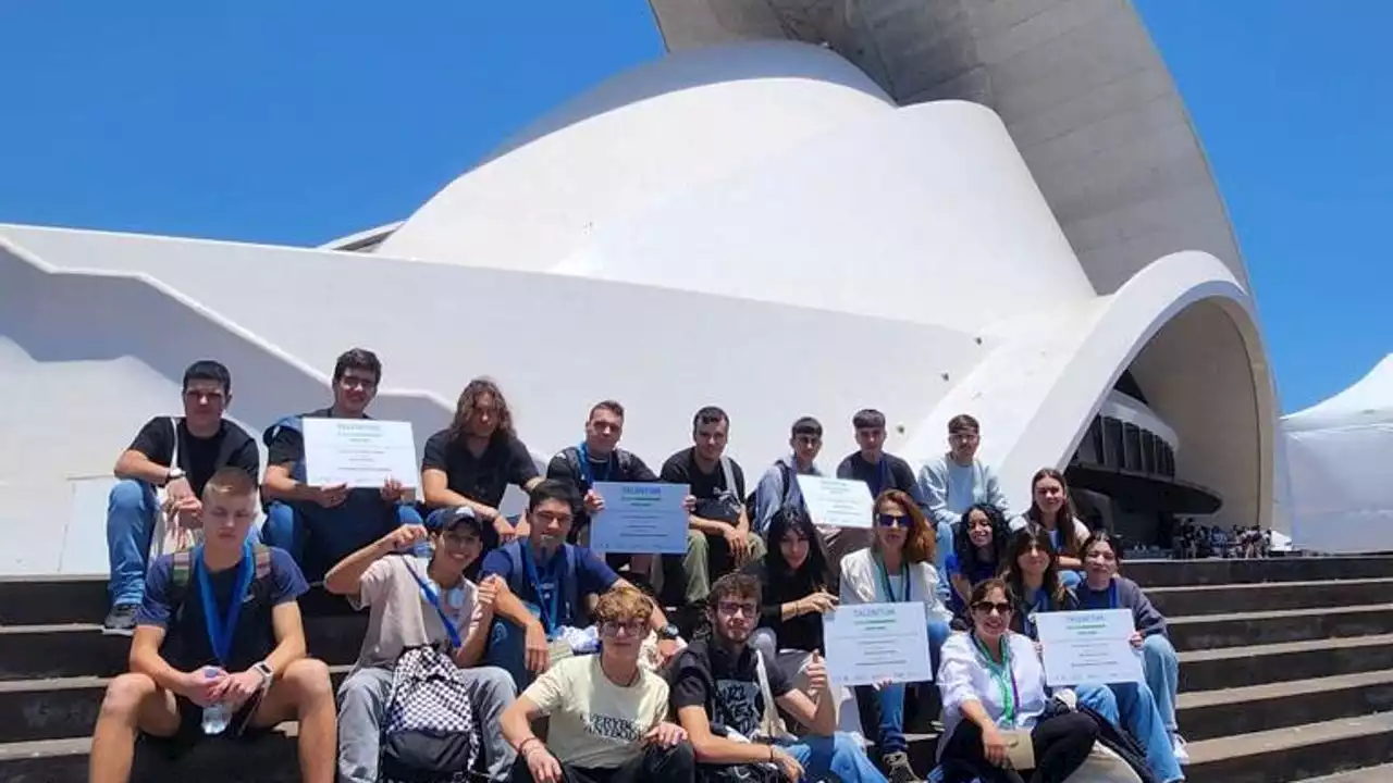 Un grupo de estudiantes inventa un dispositivo para controlar las emisiones de CO2 tras el volcán de La Palma