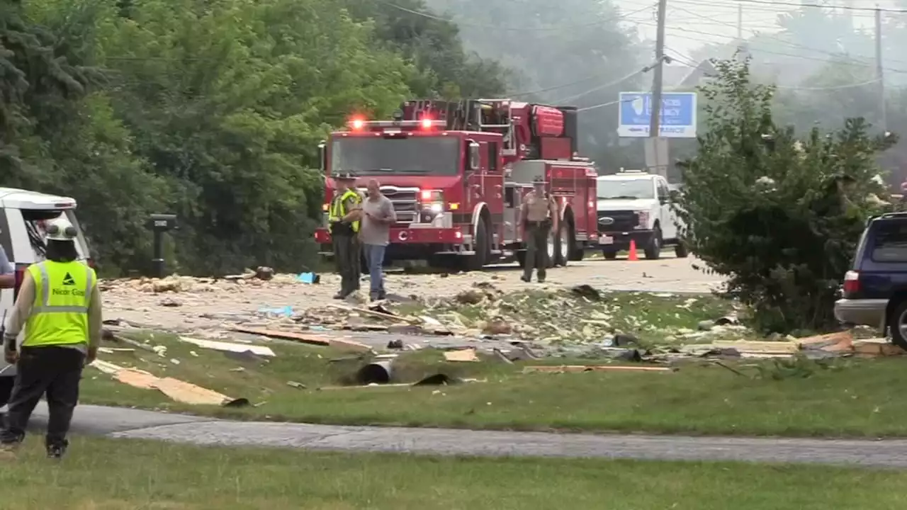 Debris being removed, investigation underway after natural gas explosion destroys Lisle home: police