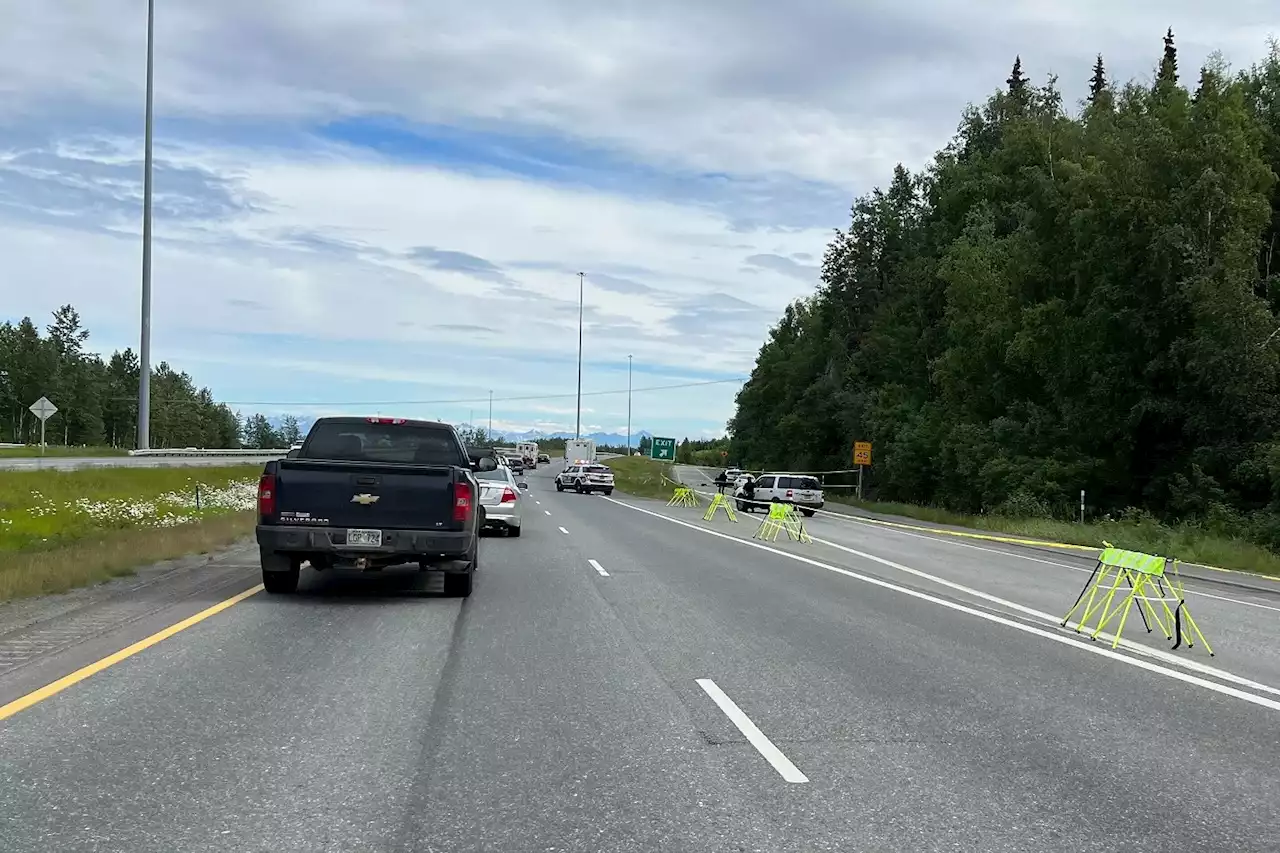 Police fatally shoot armed man on Glenn Highway off-ramp