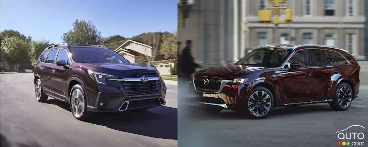 Comparaison : Mazda CX-90 2024 vs Subaru Ascent 2023 | Essais routiers | Auto123