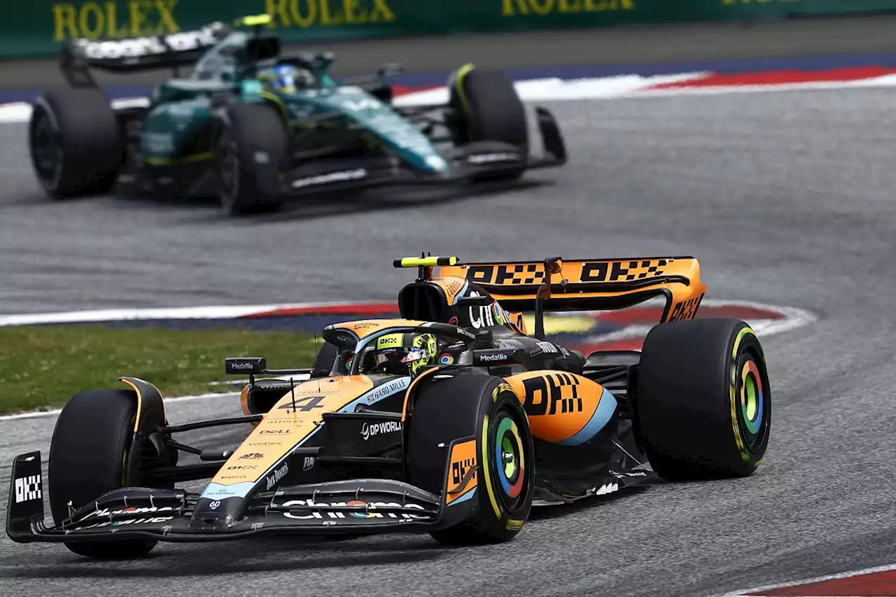 Norris still &quot;almost crashing at every corner&quot; despite McLaren F1 progress