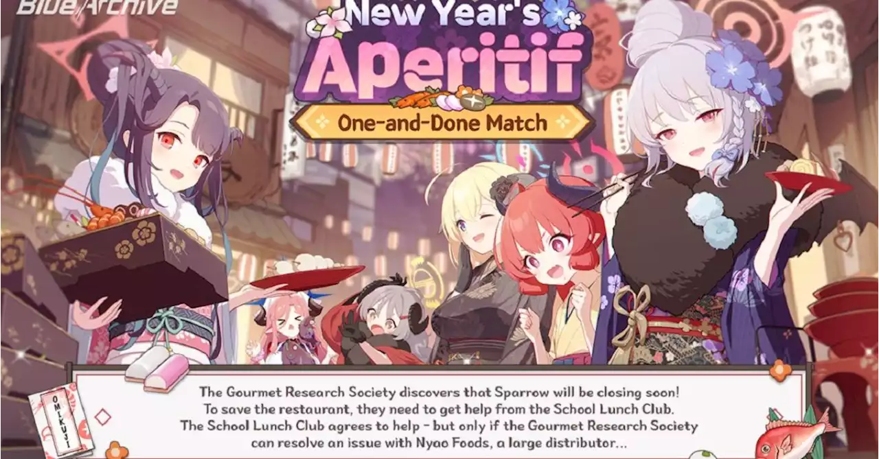 Blue Archive's New Event Celebrates The New Year For Some Reason