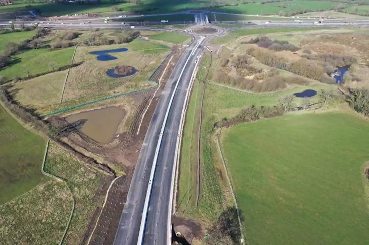 Preston Western Distributor and new M55 junction opening