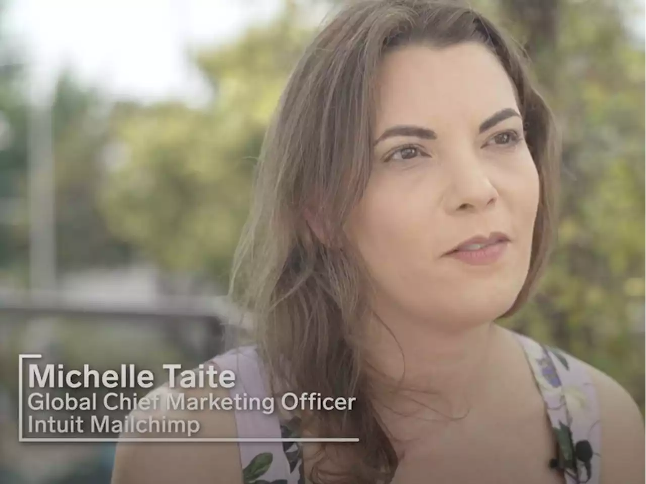 Michelle Taite, CMO at Intuit Mailchimp, spoke to Insider about AI