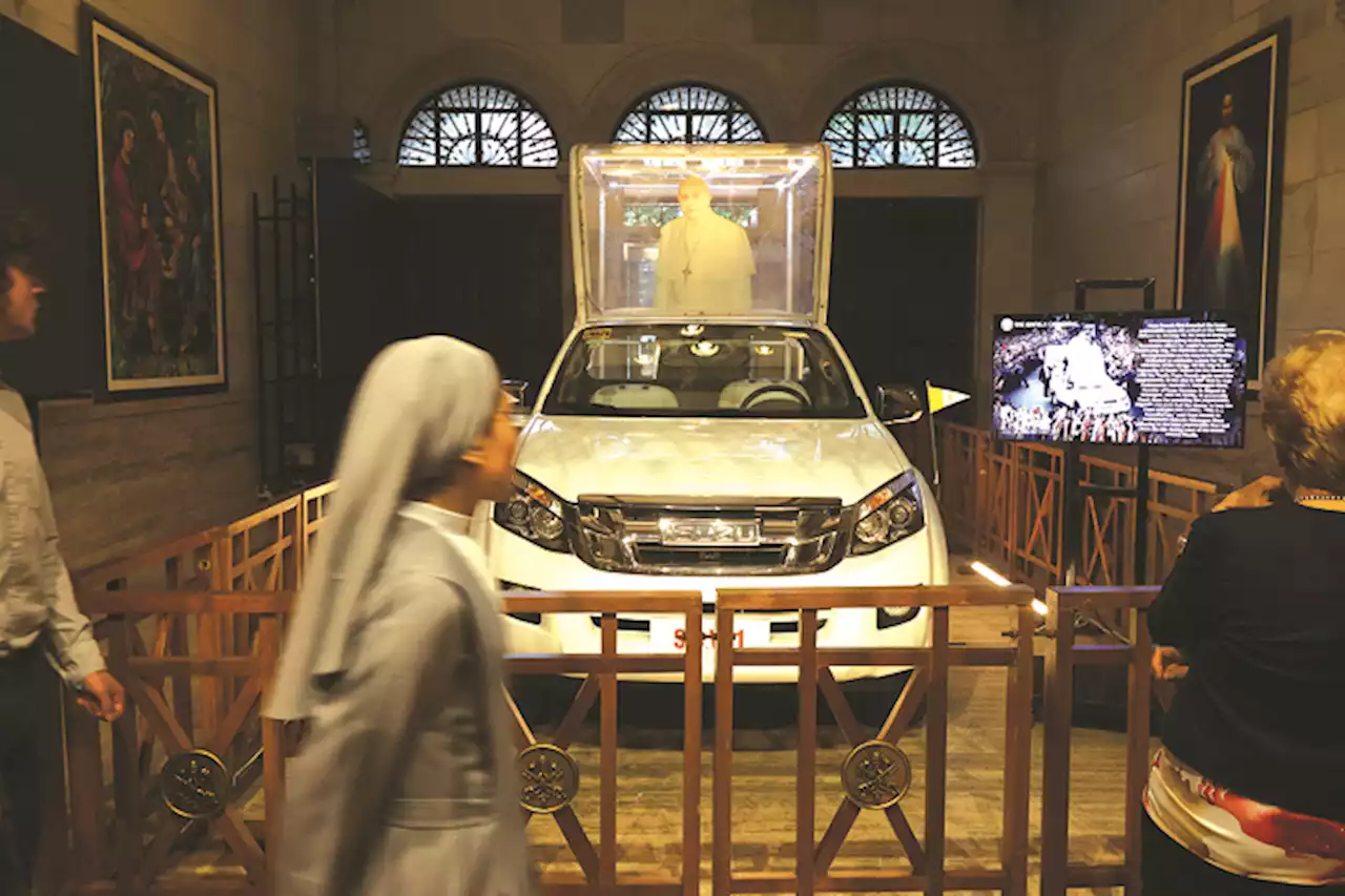 Papal visits, Popemobile, in Cathedral exhibit | Eunice A. Reyes