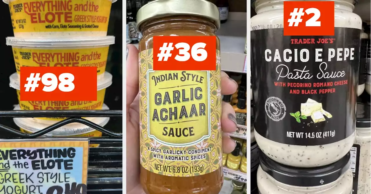 The Best Trader Joe's Condiments, Sauces, And Dips, Ranked From 'Skip It' To 'Yes, I Eat This By The Spoonful'