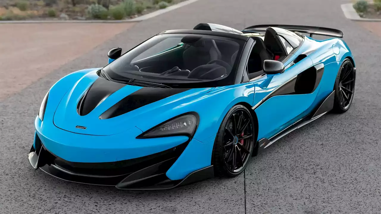 Would You Hit This Customized McLaren 600LT Spider? | Carscoops