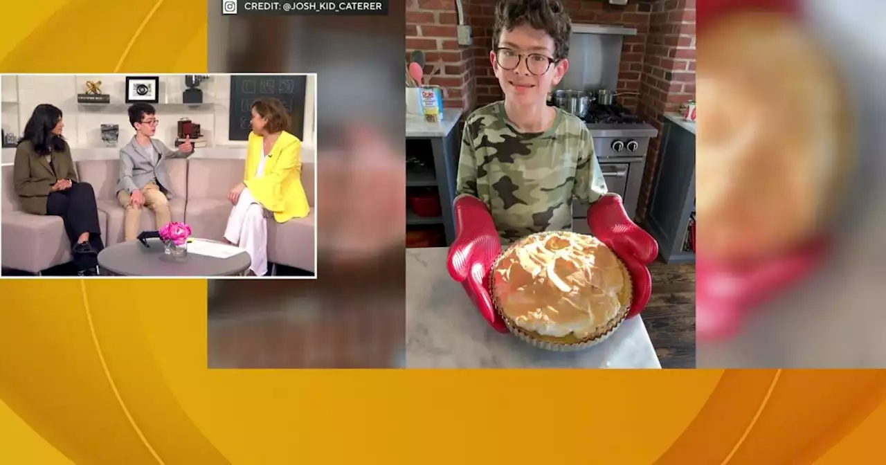 14-year-old Joshua Small uses passion for cooking to help kids battling cancer through Ronald McDonald House New York