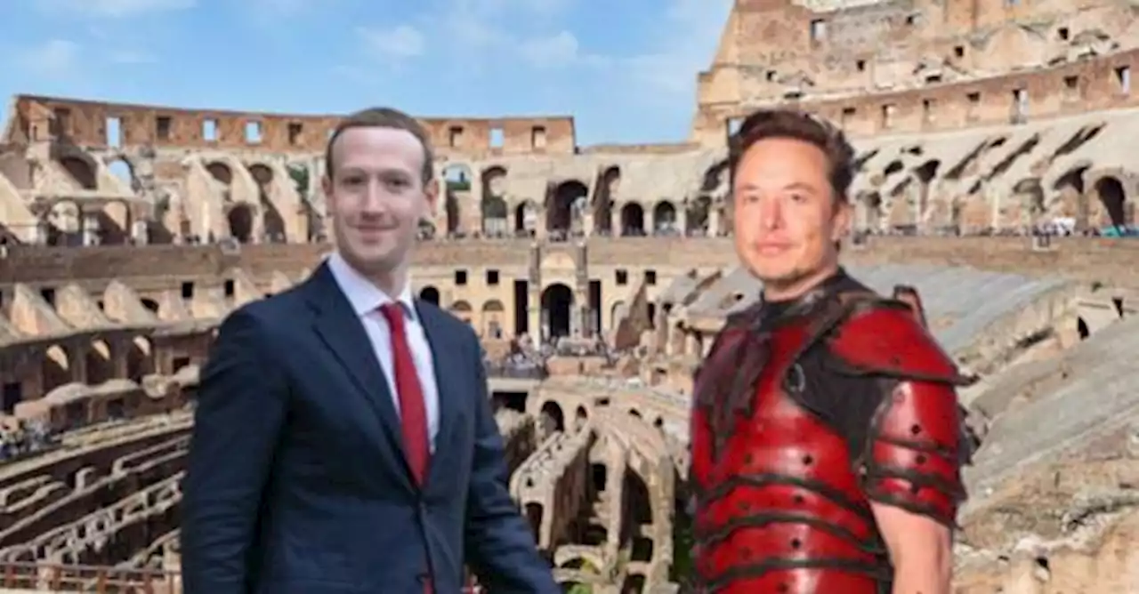 Elon Musk vs. Mark Zuckerberg might occur in the Roman Colosseum!